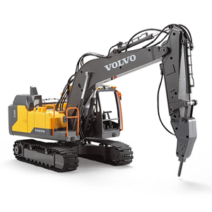 ماشین کنترلی بیل مکانیکی شارژی سه کاره مقیاس 1:16 دبل ای مدل Excavator Volv Double EE568-003_اسباب بازی